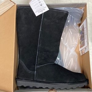 Womens bearpaw Elle Tall black 13 boot